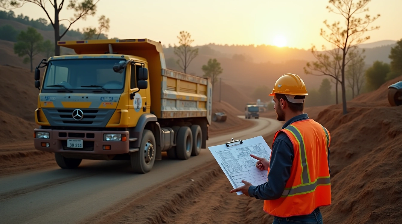 Comment organiser la réservation et le retrait du camion ?